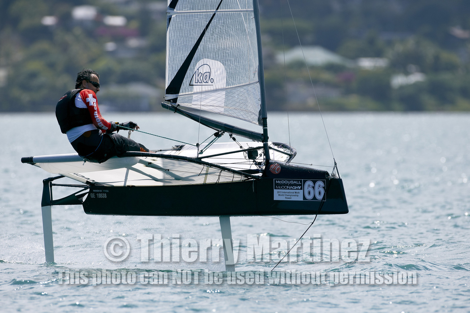 2013 US National International Moth - Kaneohe Bay - Hawaii -USA . 10-11 October 2013