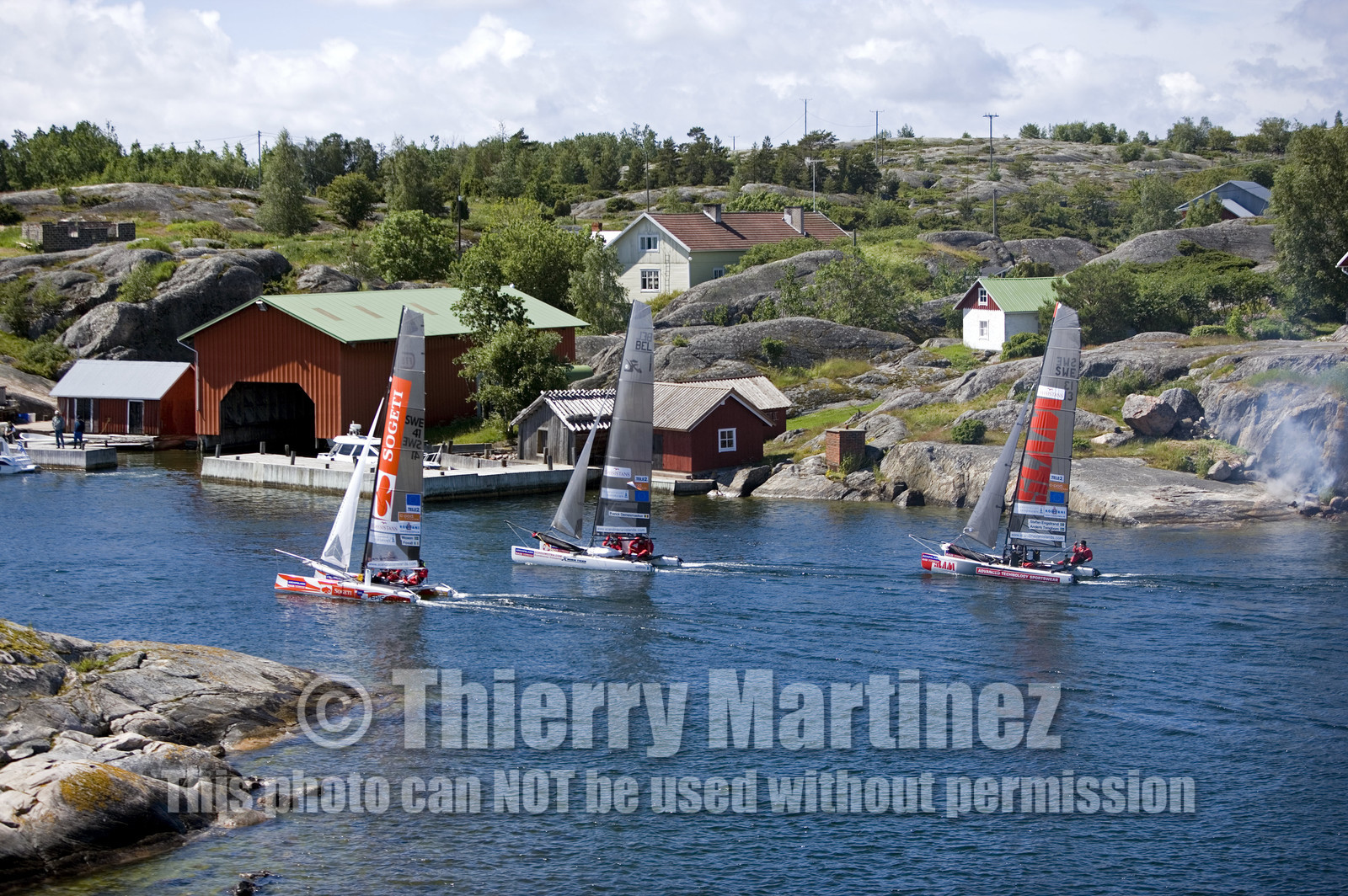 ©ThMartinez. NAGU, Finland, 28 JUNE 2006..Archipelago Raid 2006 (26-30 June 2006) Day 3-  .