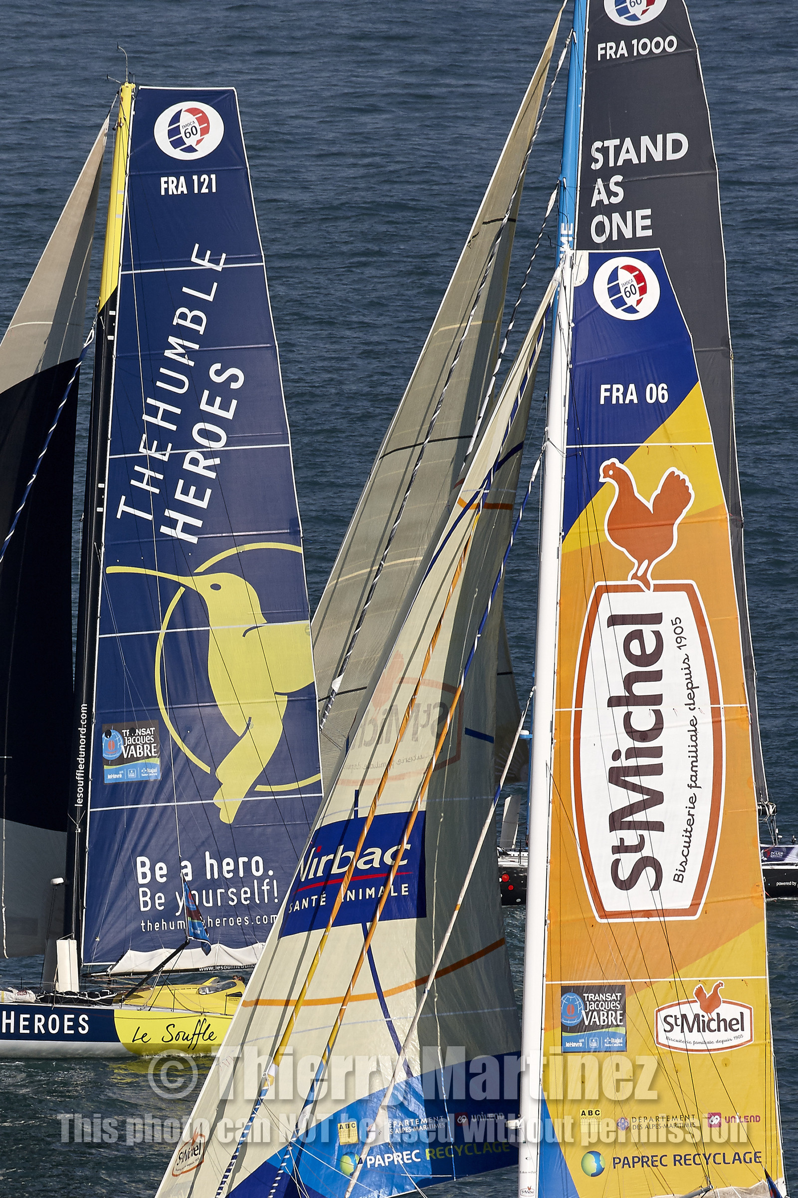 Départ Transat Jacques Vabre 2015.