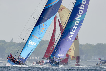 team AkzoNobel  in Volvo Ocean Race 2017-18.