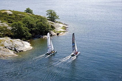 ©ThMartinez. NAGU, Finland, 28 JUNE 2006..Archipelago Raid 2006 (26-30 June 2006) Day 3-  .