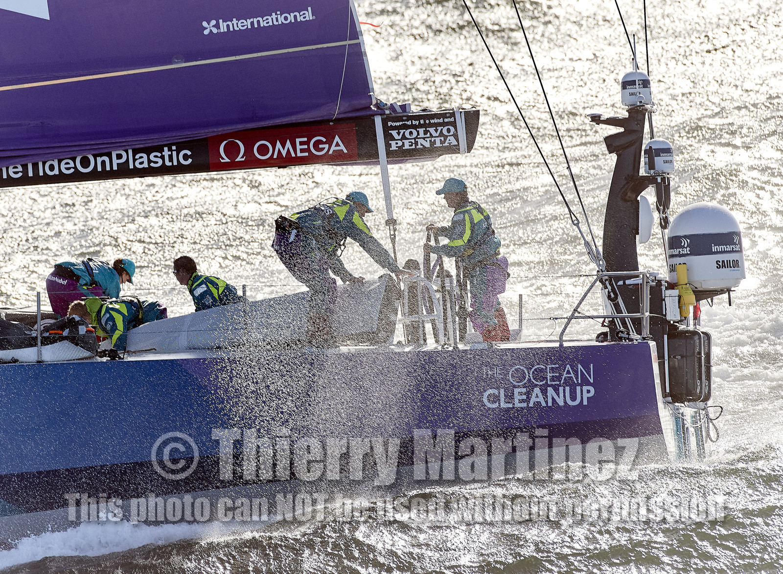 team AkzoNobel  in Volvo Ocean Race 2017-18.