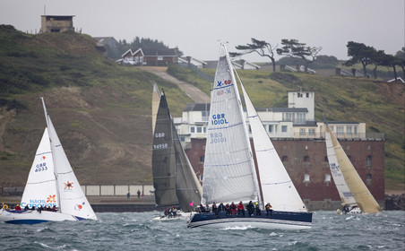 JP Morgan Asset Management Round The Island Race. 80th Anniversary race.