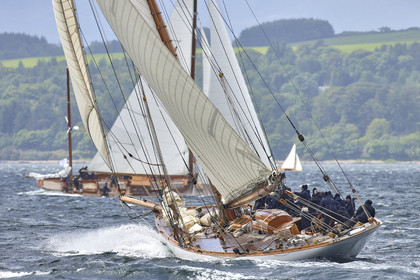 22_17006   © Thierry Martinez.FAIRLIE,SCOTLAND - UK 12th June 20222022 RICHARD MILLE FIFE REGATTA.Day 2 : LARGS to ROTHESAY