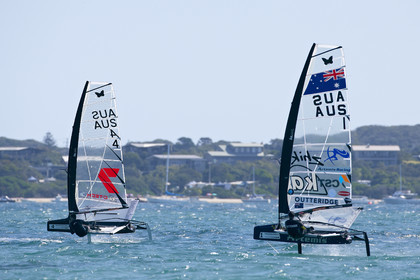 2015 McDougall + McConaghy Moth Worlds. Sorrento - VIC AUSTRALIA  . 6 16 January 2015. Organize by Sorrento Sailing Couta Boat Club.