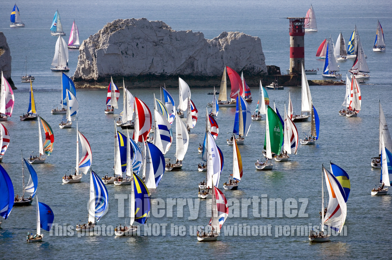ROUND THE ISLAND RACE, ISLE OF WIGHT-UK . 3  June 2006.