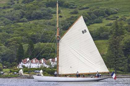 22_21673  © Thierry Martinez.FAIRLIE,SCOTLAND - UK 14th June 20222022 RICHARD MILLE FIFE REGATTA.Day 4 :ROTHESAY (ISLE OF BUTE) to PORTAVADIE.