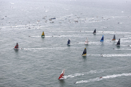 VENDEE GLOBE 2012 13 , Start  10 Nov 2012.
