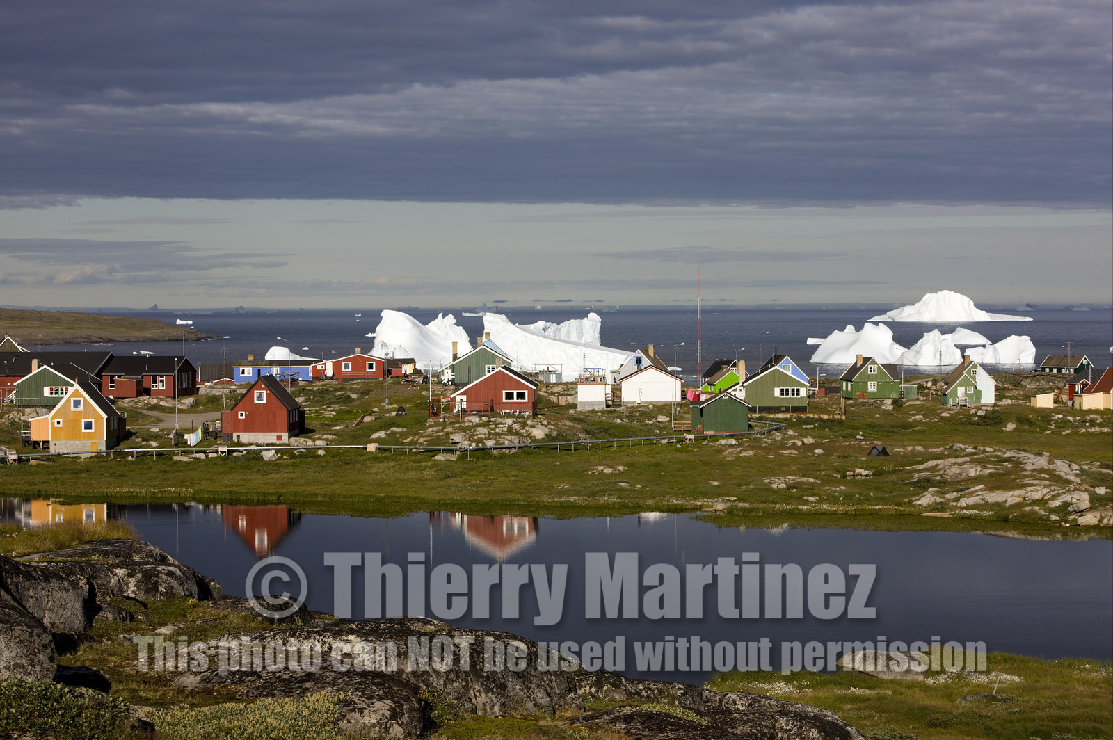 Schooner LA LOUISE sailing on west coast of Greenland.