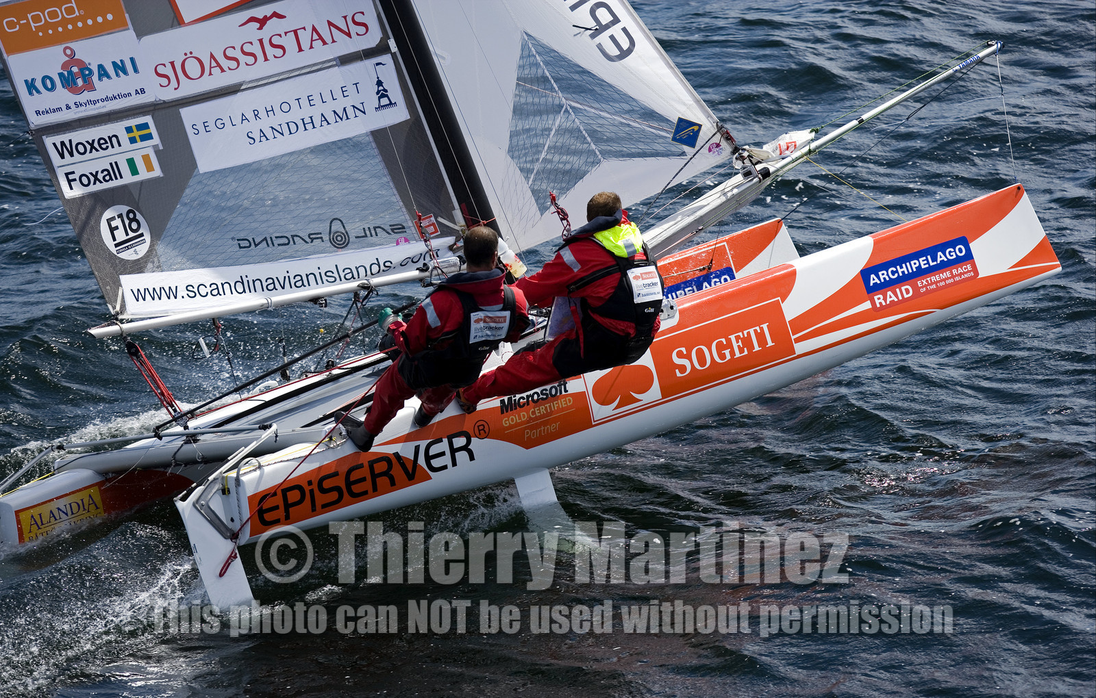 ©ThMartinez. NAGU, Finland, 28 JUNE 2006..Archipelago Raid 2006 (26-30 June 2006) Day 3-  .