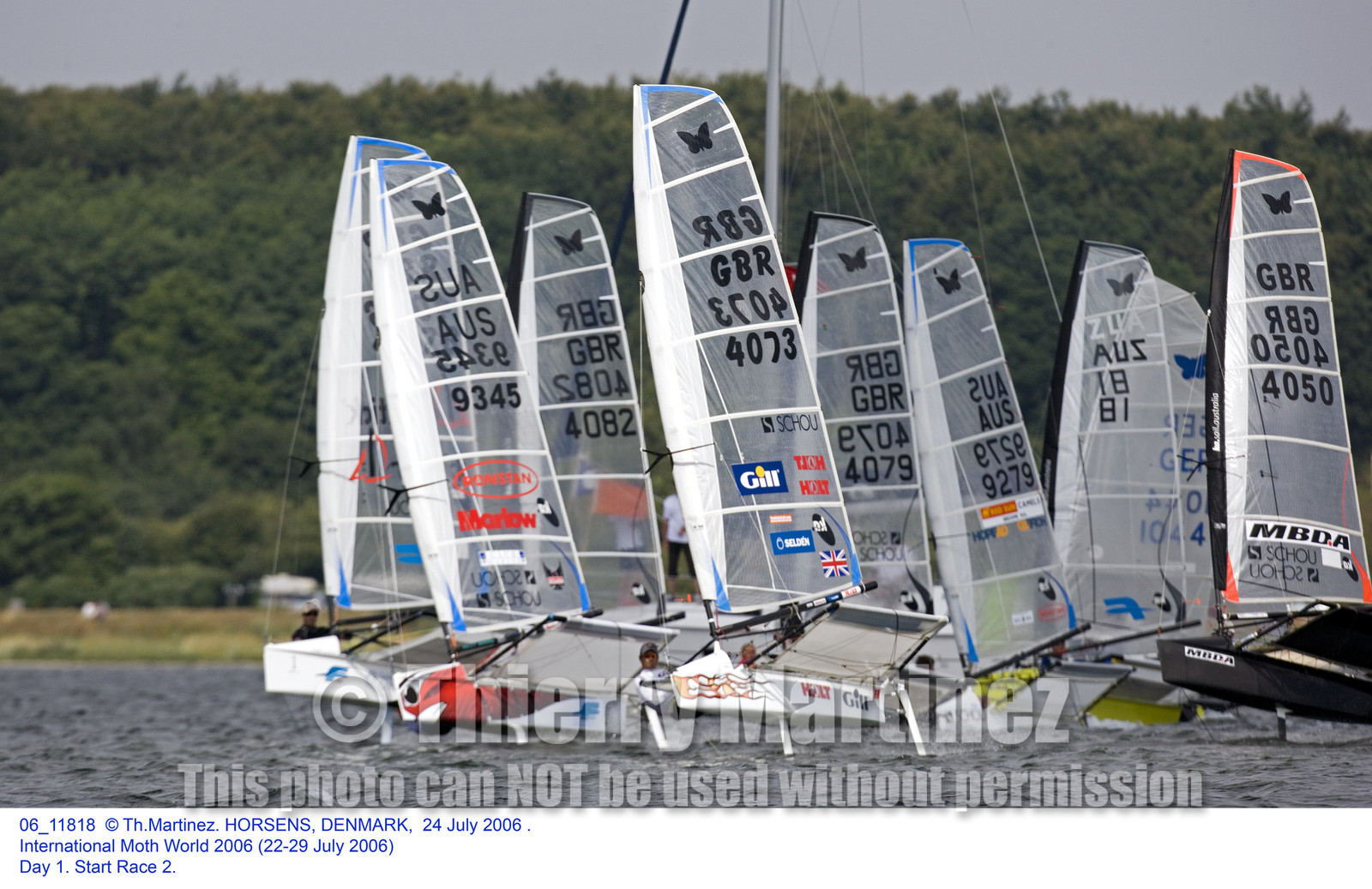 International Moth World 2006 - Horsens-DEN. (22-29 July 2006) .