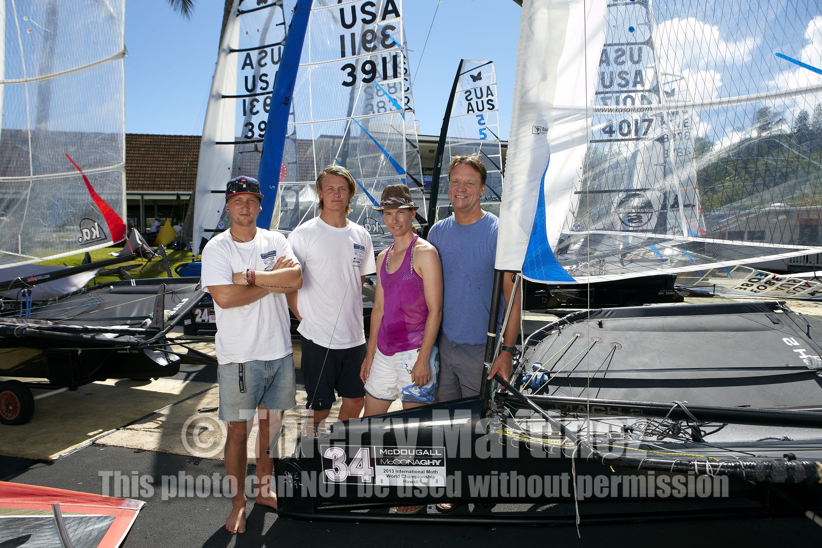 2013 McDOUGALL+McCONAGHY Moth Worlds - Kaneohe Bay - Hawaii -USA . October 2013