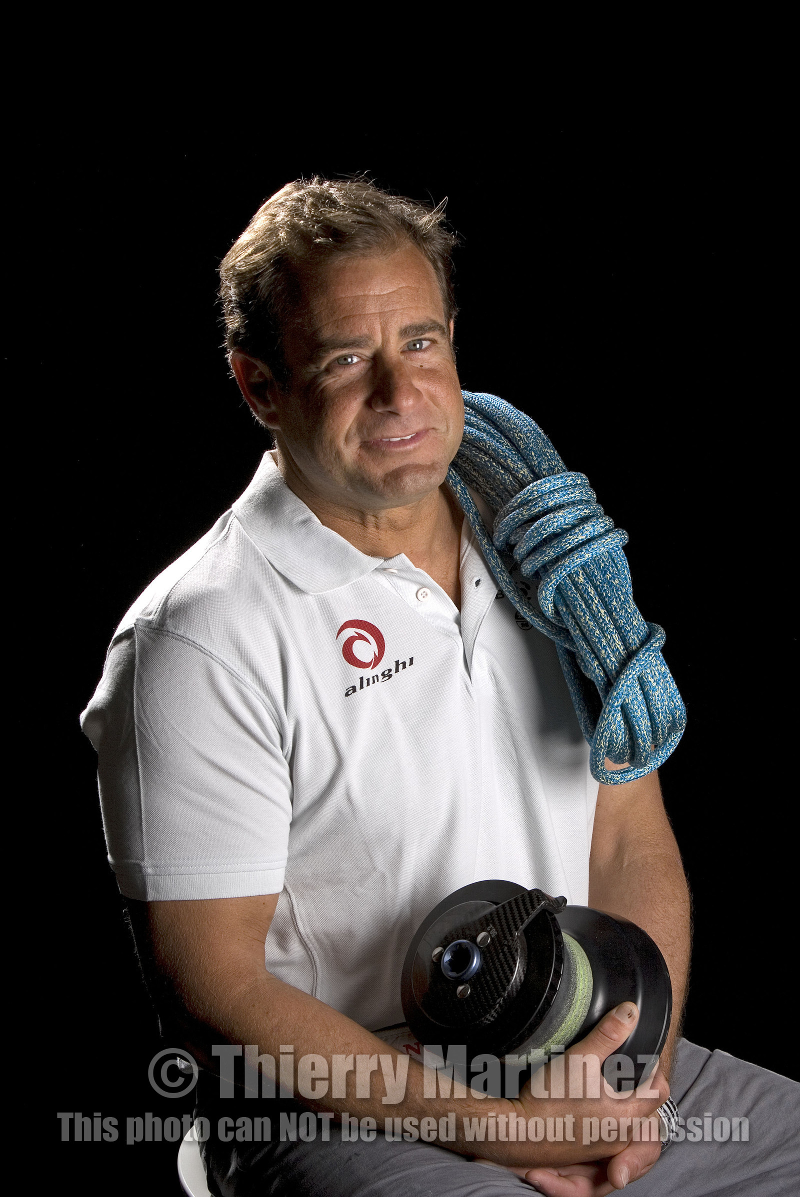 Alinghi - Valencia (Spain) April 2007..