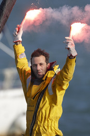2012 13 VENDEE GLOBE ; Alessandro di Benedetto (FRA ITA) TEAM PLASTIQUE