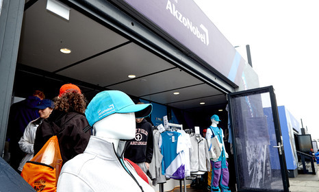 team AkzoNobel  in Volvo Ocean Race 2017-18.