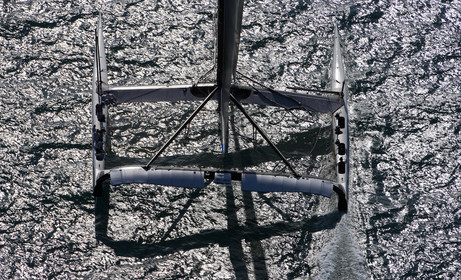 33rd  AMERICA'S CUP Valencia Spain, February 2010 - Defender:  ALINGHI (ALINGHI 5) vs Challenger : BMW Oracle Racing (USA 17)