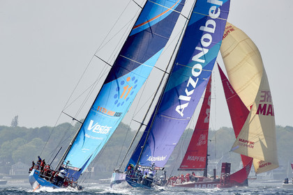 team AkzoNobel  in Volvo Ocean Race 2017-18.