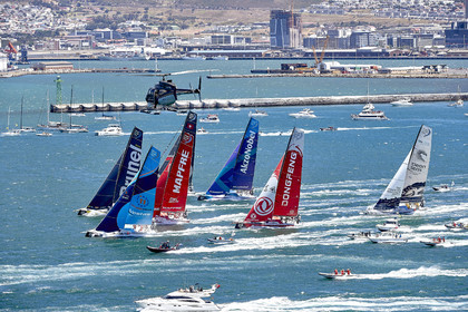 team AkzoNobel  in Volvo Ocean Race 2017-18.