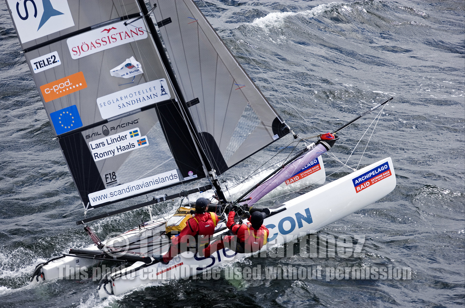 ©ThMartinez. NAGU, Finland, 28 JUNE 2006..Archipelago Raid 2006 (26-30 June 2006) Day 3-  .