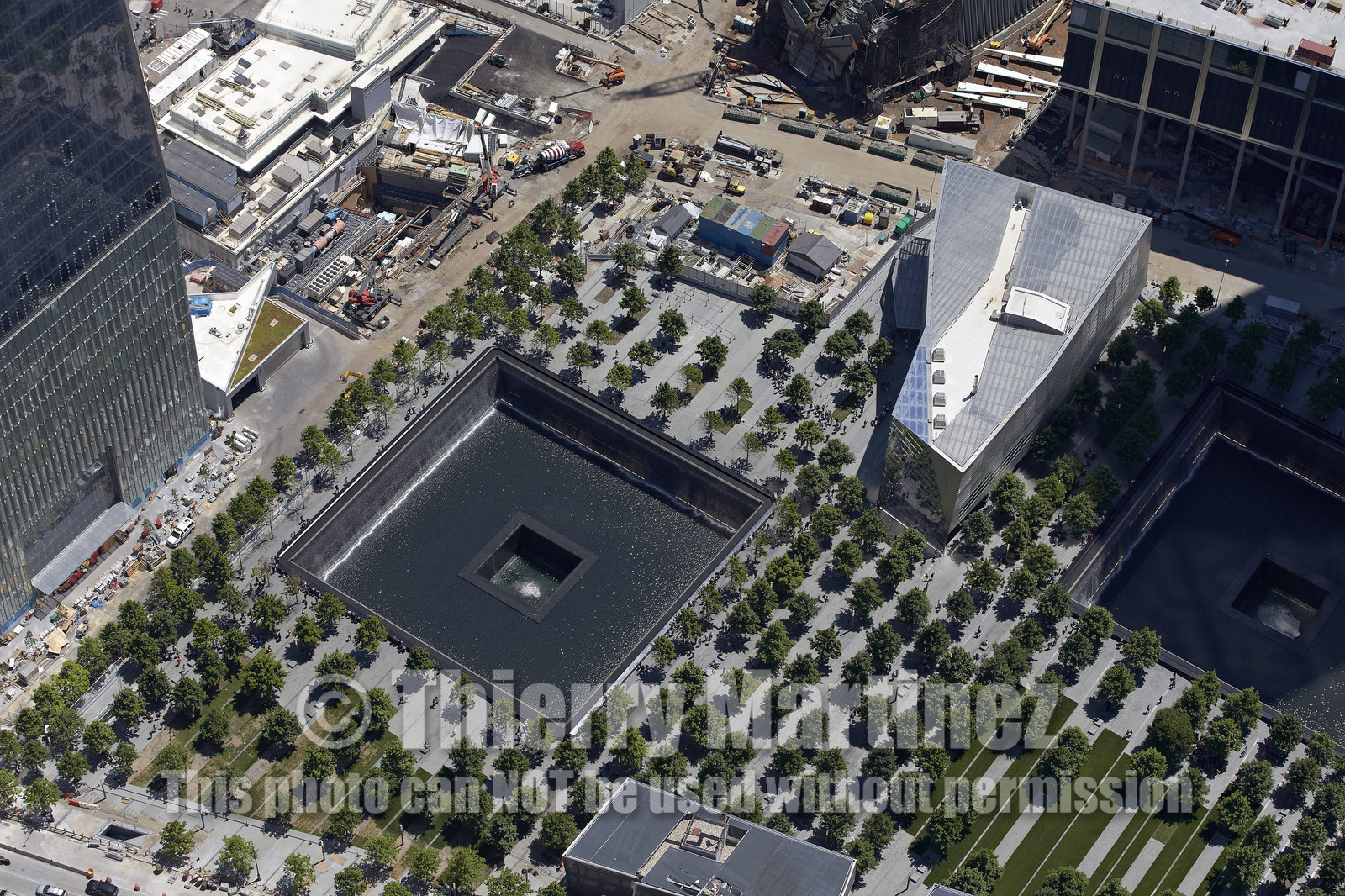 Aerial view of New York City (USA).