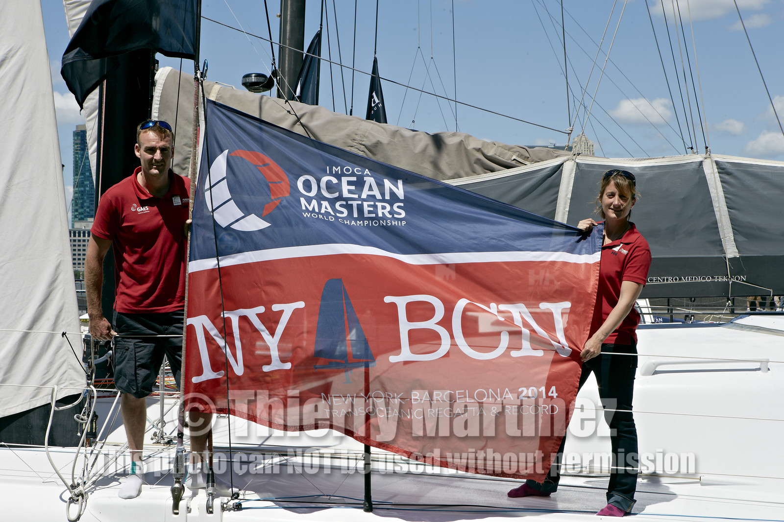 IMOCA OCEAN MASTERS NY-BCN Race.