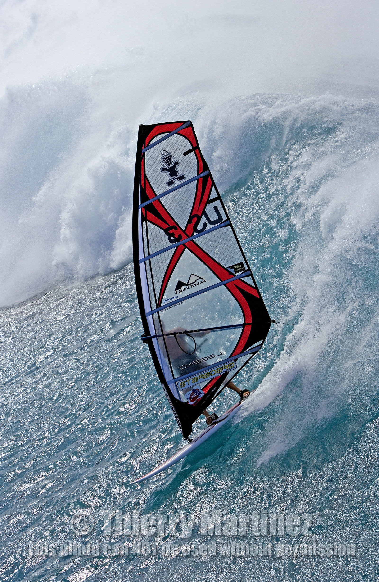 Ho'okipa beach HAWAII - USA . Jan 2007.