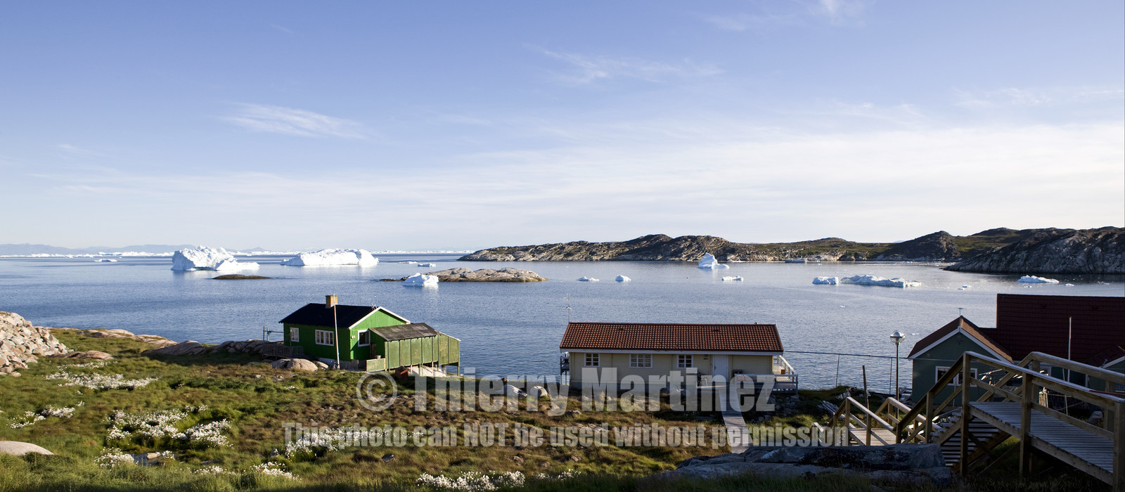 Schooner LA LOUISE sailing on west coast of Greenland.