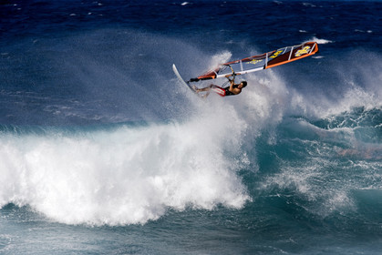 Ho'okipa beach HAWAII - USA . Jan 2007.