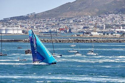 team AkzoNobel  in Volvo Ocean Race 2017-18.