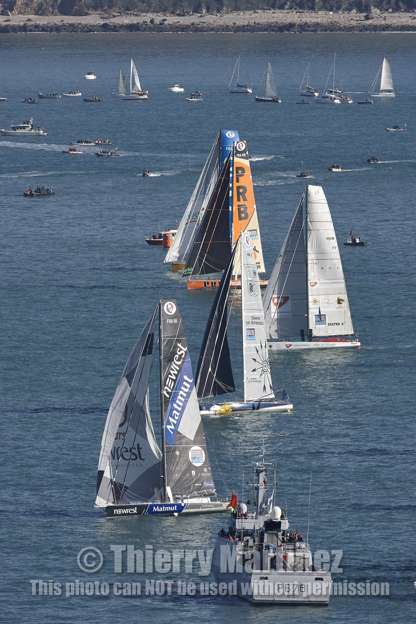 Départ Transat Jacques Vabre 2015.