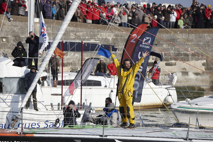 2012 13 VENDEE GLOBE ; Alessandro di Benedetto (FRA ITA) TEAM PLASTIQUE