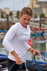 23_21649   © Thierry Martinez. LES SABLES D'OLONNE, 85 - FRANCE 25 septembre 2023.Départ MINI TRANSAT 2023. Départ du Dimanche 24 septembre retardé au Lundi 25 Sept .Les Sables d’Olonne (FRA)    Santa Cruz de la Palma ( Canaries)    St François ( Guadeloupe): 4050 NM.