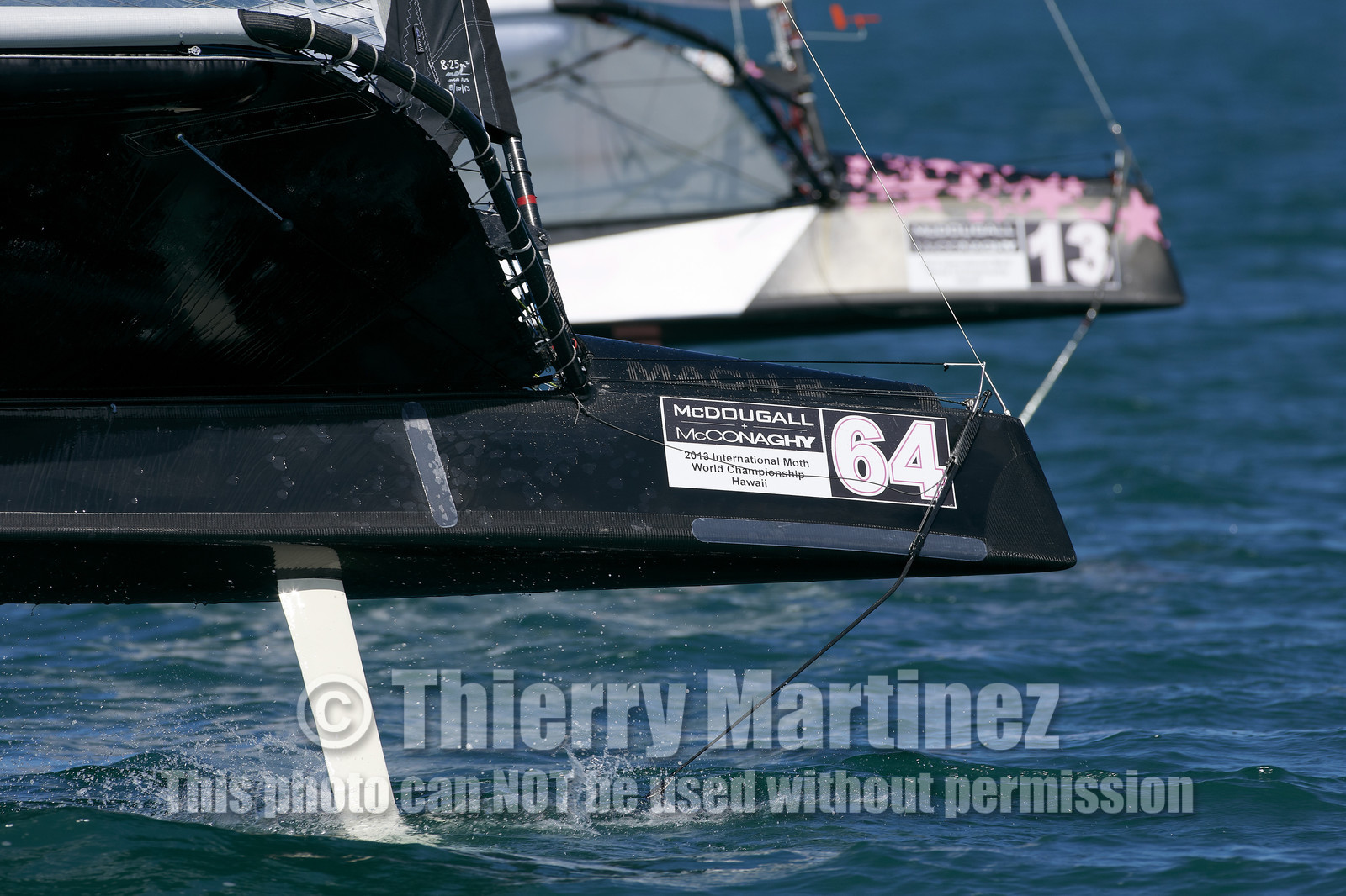 2013 US National International Moth - Kaneohe Bay - Hawaii -USA . 10-11 October 2013