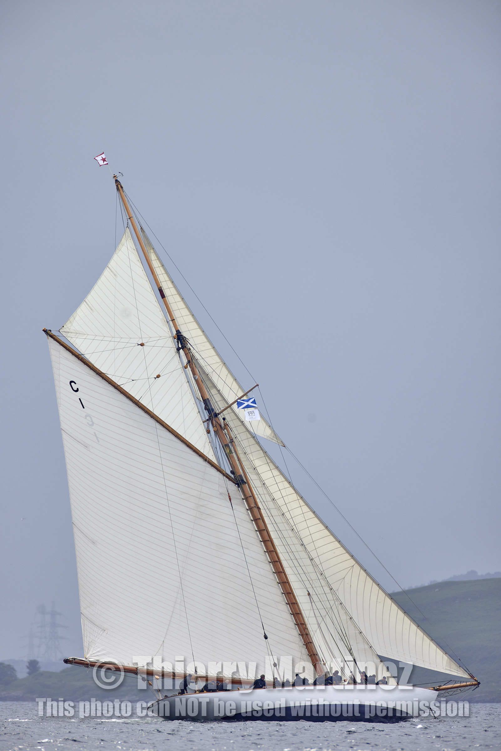 22_17006   © Thierry Martinez.FAIRLIE,SCOTLAND - UK 13th June 20222022 RICHARD MILLE FIFE REGATTA.Day 3;