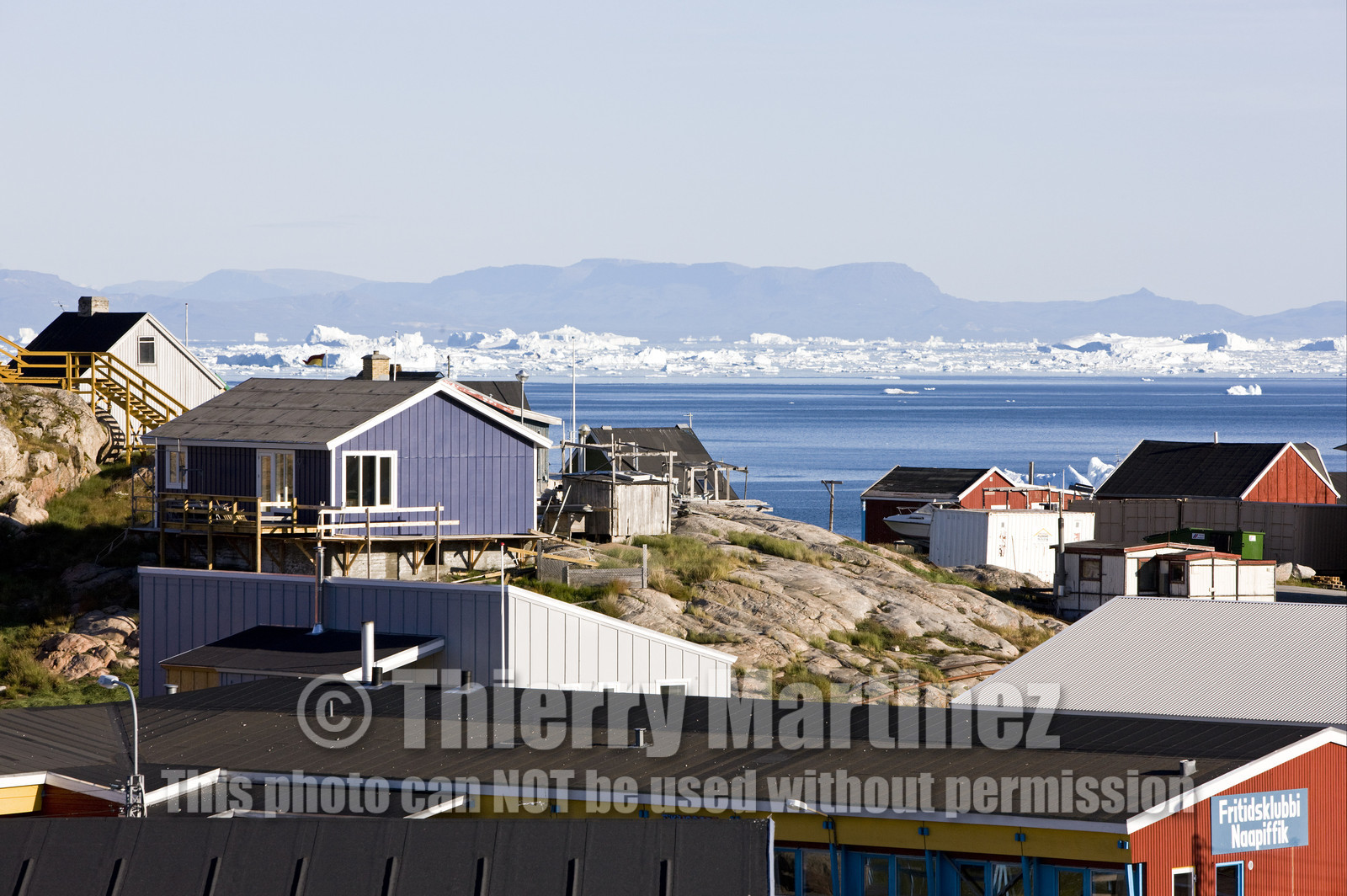Schooner LA LOUISE sailing on west coast of Greenland.