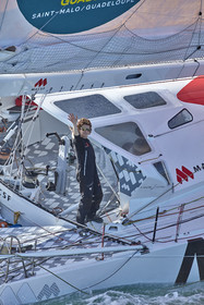22_39090   © Thierry Martinez.DINARD, FRANCE. 9 Novembre  2022Départ de la 12éme ROUTE DU RHUM, transatlantique course à la voile en solitaire de St Malo(FRA)  à Pointe à Pitre (FRA-Guadeloupe) 3.543 milles nautiques.