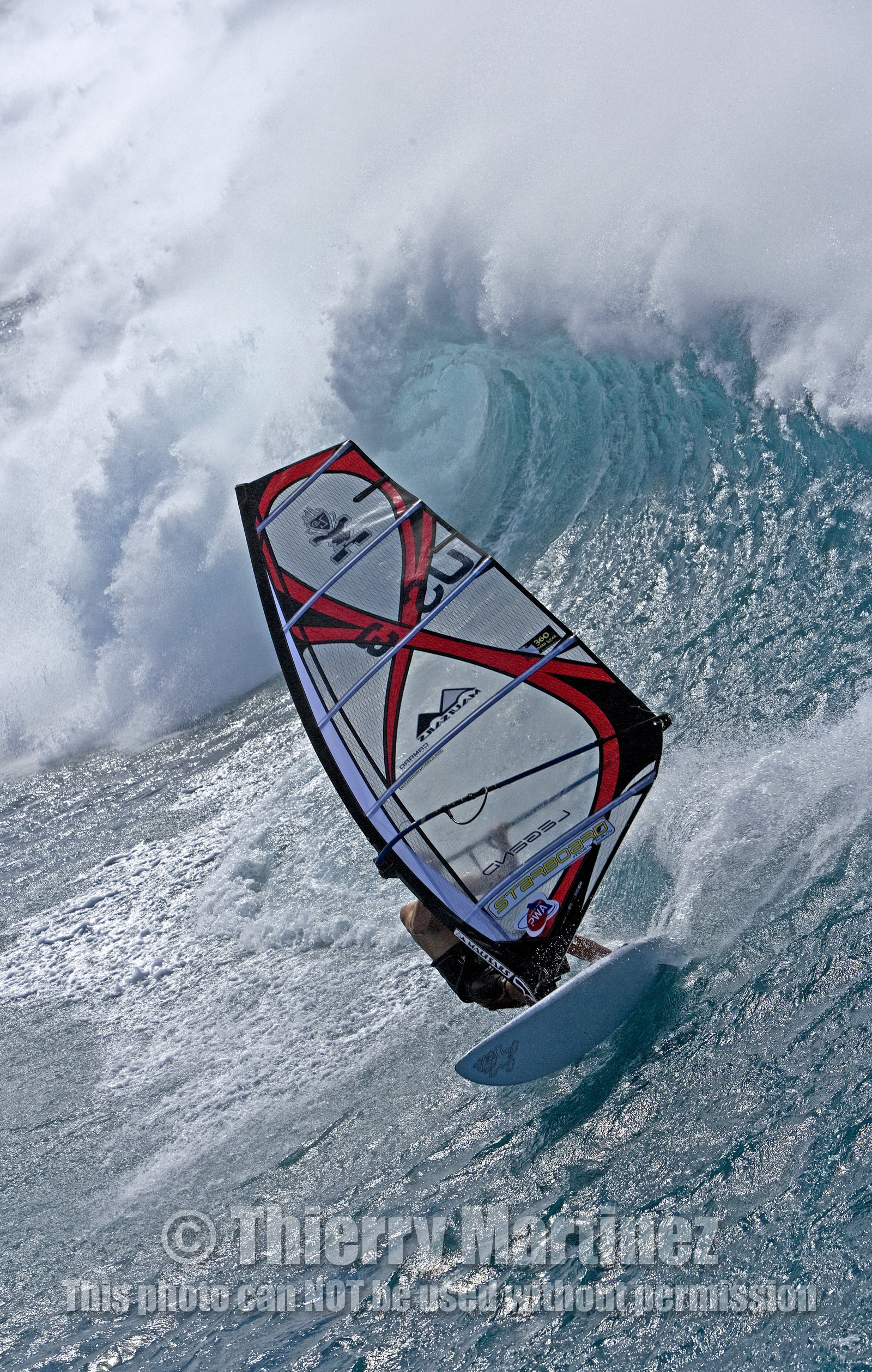 Ho'okipa beach HAWAII - USA . Jan 2007.