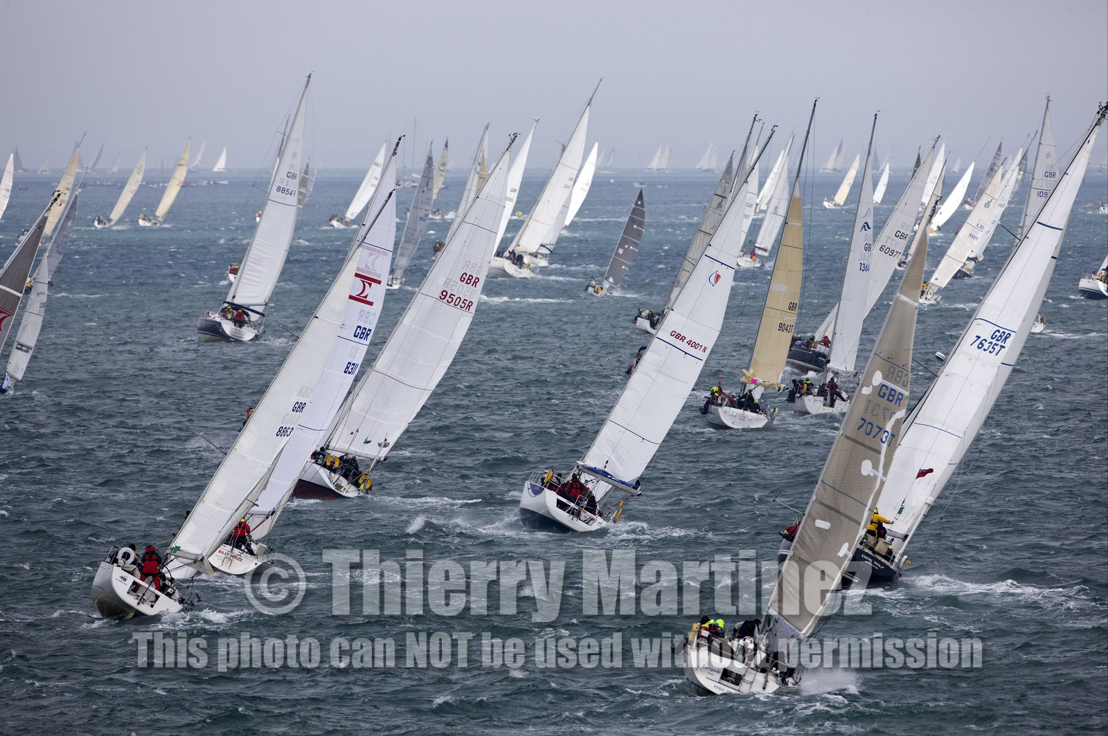 JP Morgan Asset Management Round The Island Race. 80th Anniversary race.