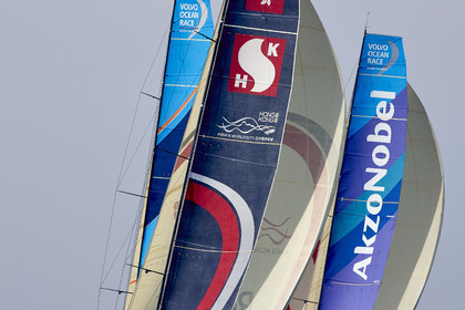 team AkzoNobel  in Volvo Ocean Race 2017-18.