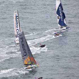 VENDEE GLOBE 2012 13 , Start 10 Nov 2012.