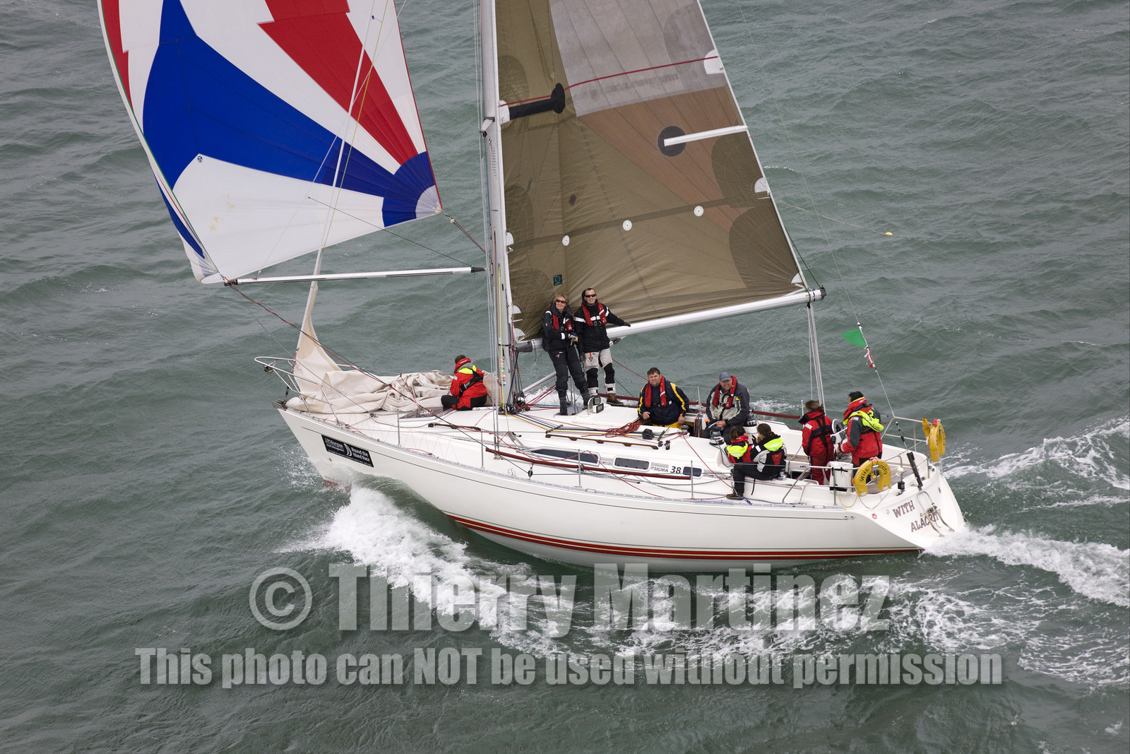 JP Morgan Asset Management Round The Island Race. 80th Anniversary race.