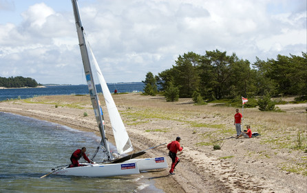 ©ThMartinez. NAGU, Finland, 28 JUNE 2006..Archipelago Raid 2006 (26-30 June 2006) Day 3-  .