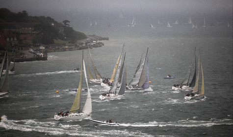JP Morgan Asset Management Round The Island Race. 80th Anniversary race.