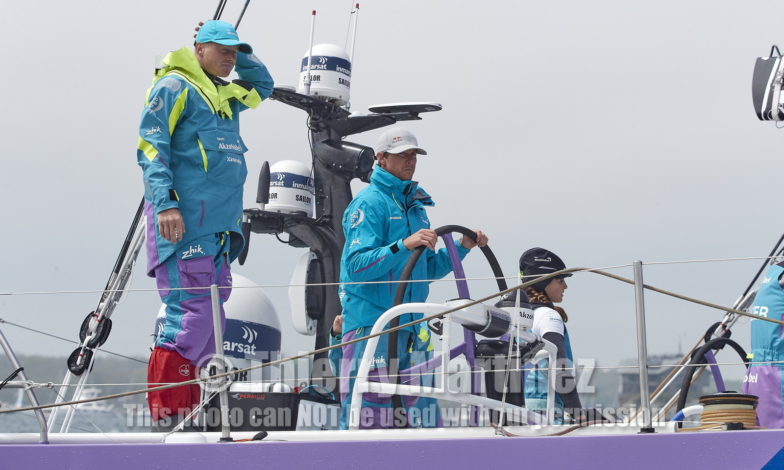 team AkzoNobel  in Volvo Ocean Race 2017-18.