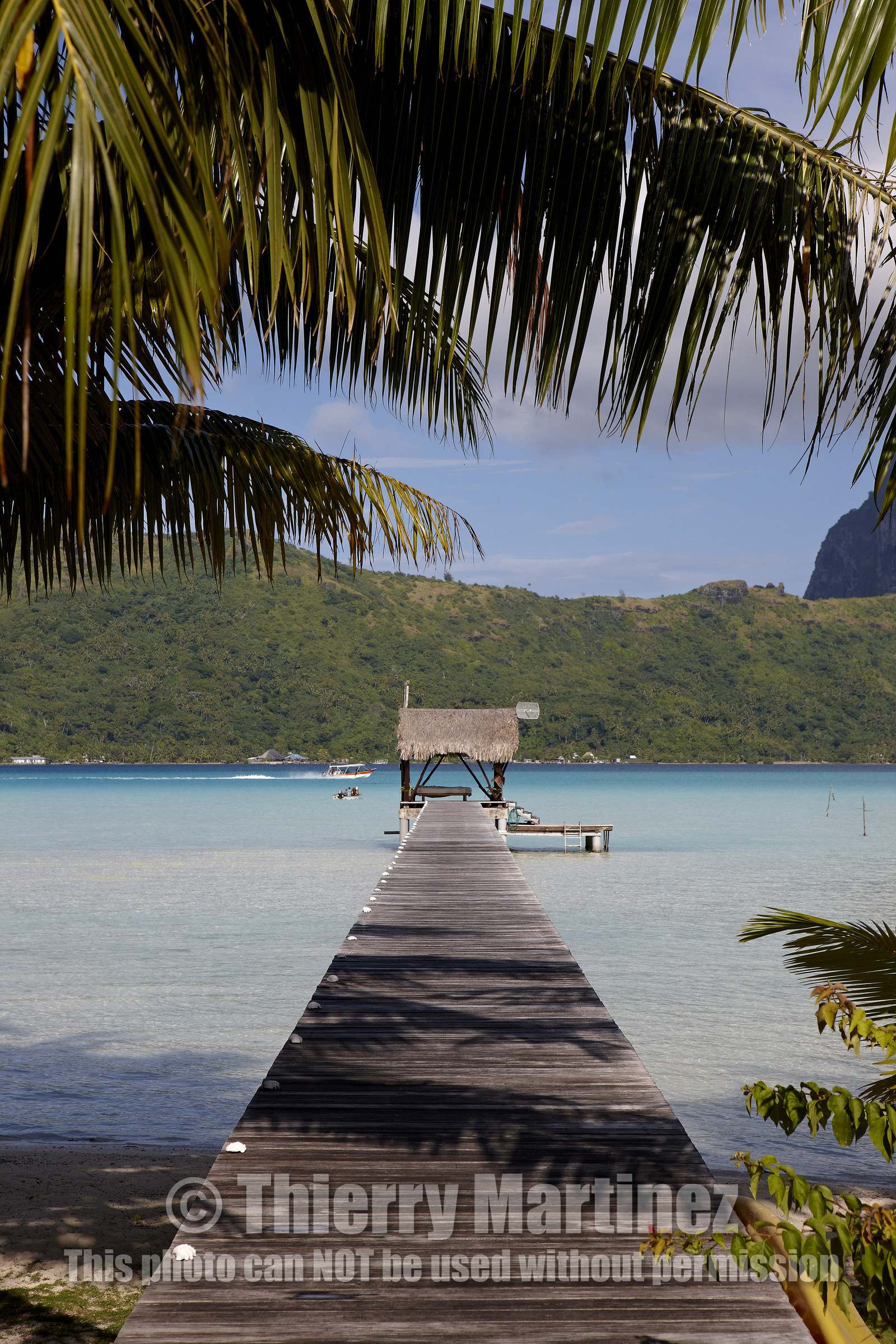 15_025877  ©ThMartinez Sea&Co.  BORA BORA - ILES SOUS LE VENT. POLYNESIE FRANCAISE .  6 Février 2015. . Bora Bora depuis Eden Beach Bora Bora..