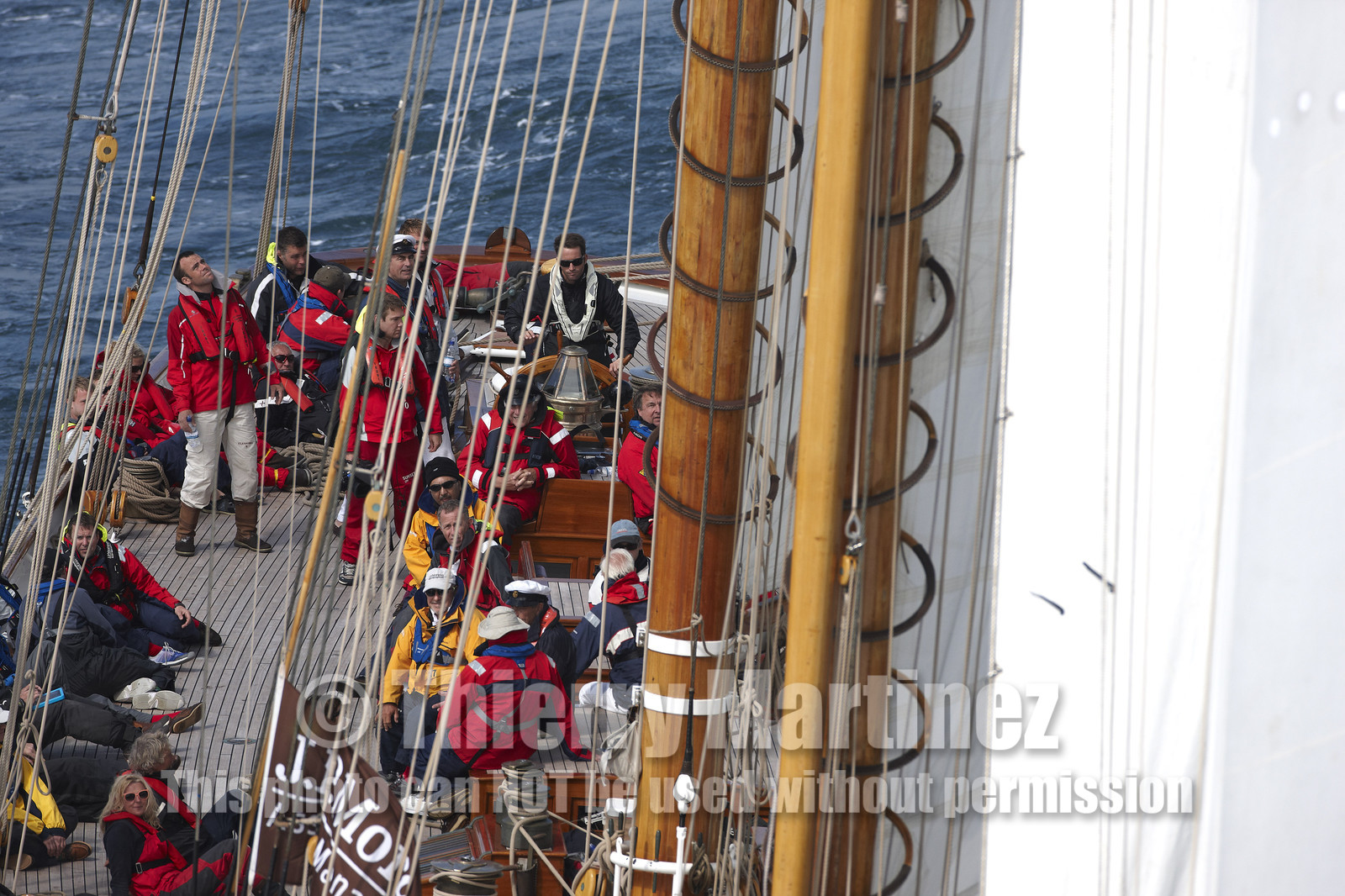 JP Morgan Asset Management Round The Island Race.