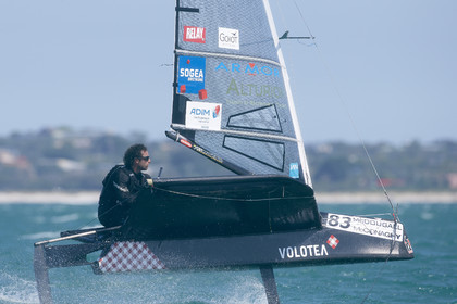 2015 McDougall + McConaghy Moth Worlds. Sorrento - VIC AUSTRALIA  . 6 16 January 2015. Organize by Sorrento Sailing Couta Boat Club.