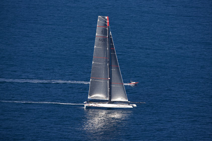 33rd  AMERICA'S CUP Valencia Spain, February 2010 - Defender:  ALINGHI (ALINGHI 5) vs Challenger : BMW Oracle Racing (USA 17)