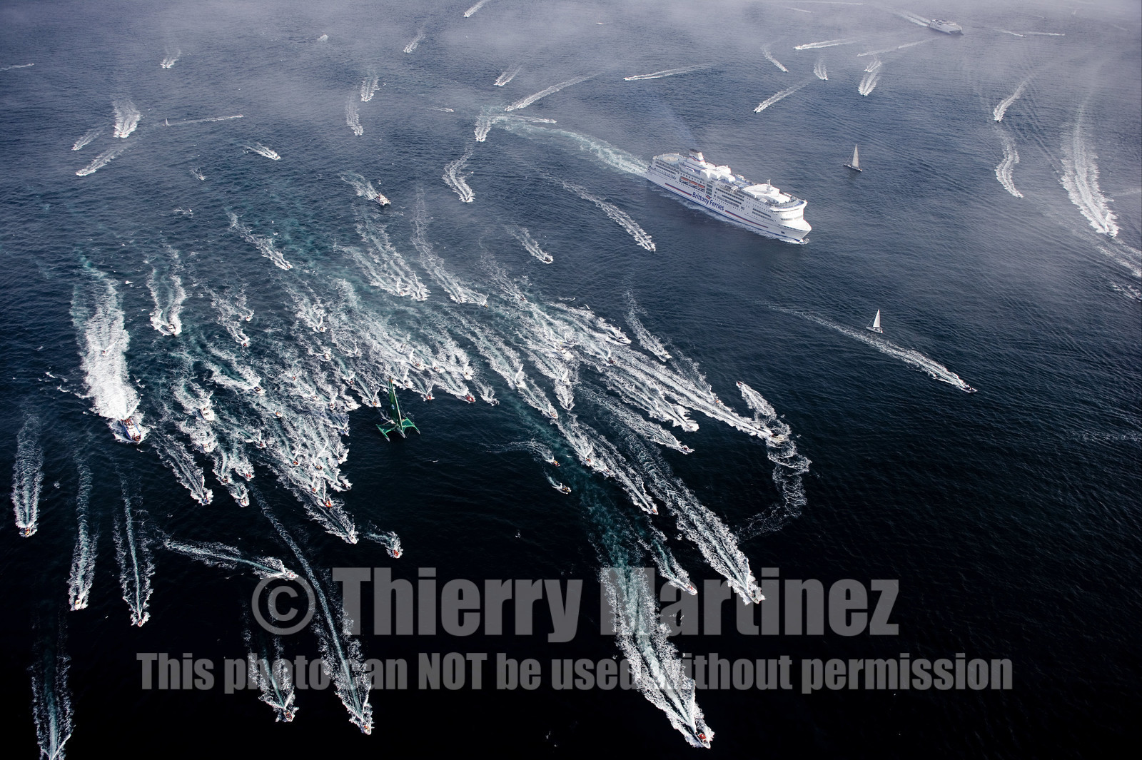 ROUTE DU RHUM Start in St Malo.Oct  2006