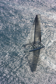 33rd  AMERICA'S CUP Valencia Spain, February 2010 - Defender:  ALINGHI (ALINGHI 5) vs Challenger : BMW Oracle Racing (USA 17)